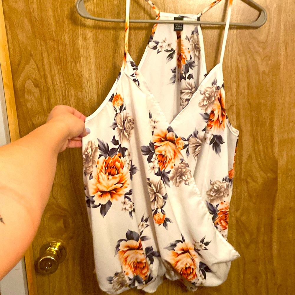 Floral Dress Blouse